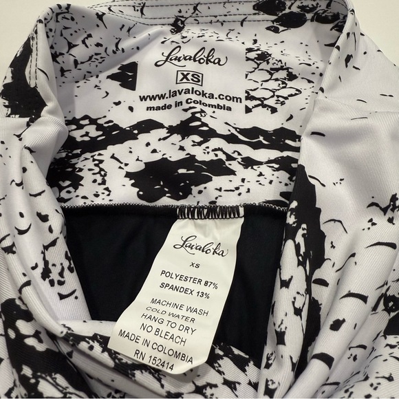 Pickleball Skirt by Lavaloka Activewear. White Python Fun Design. - Picture 3 of 5